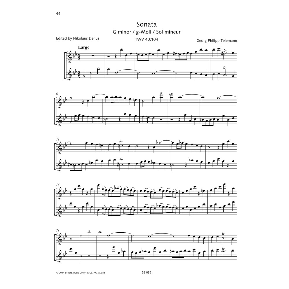 Sonata G minor